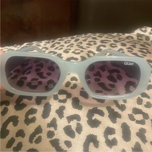 Quay Australia Blue Glasses